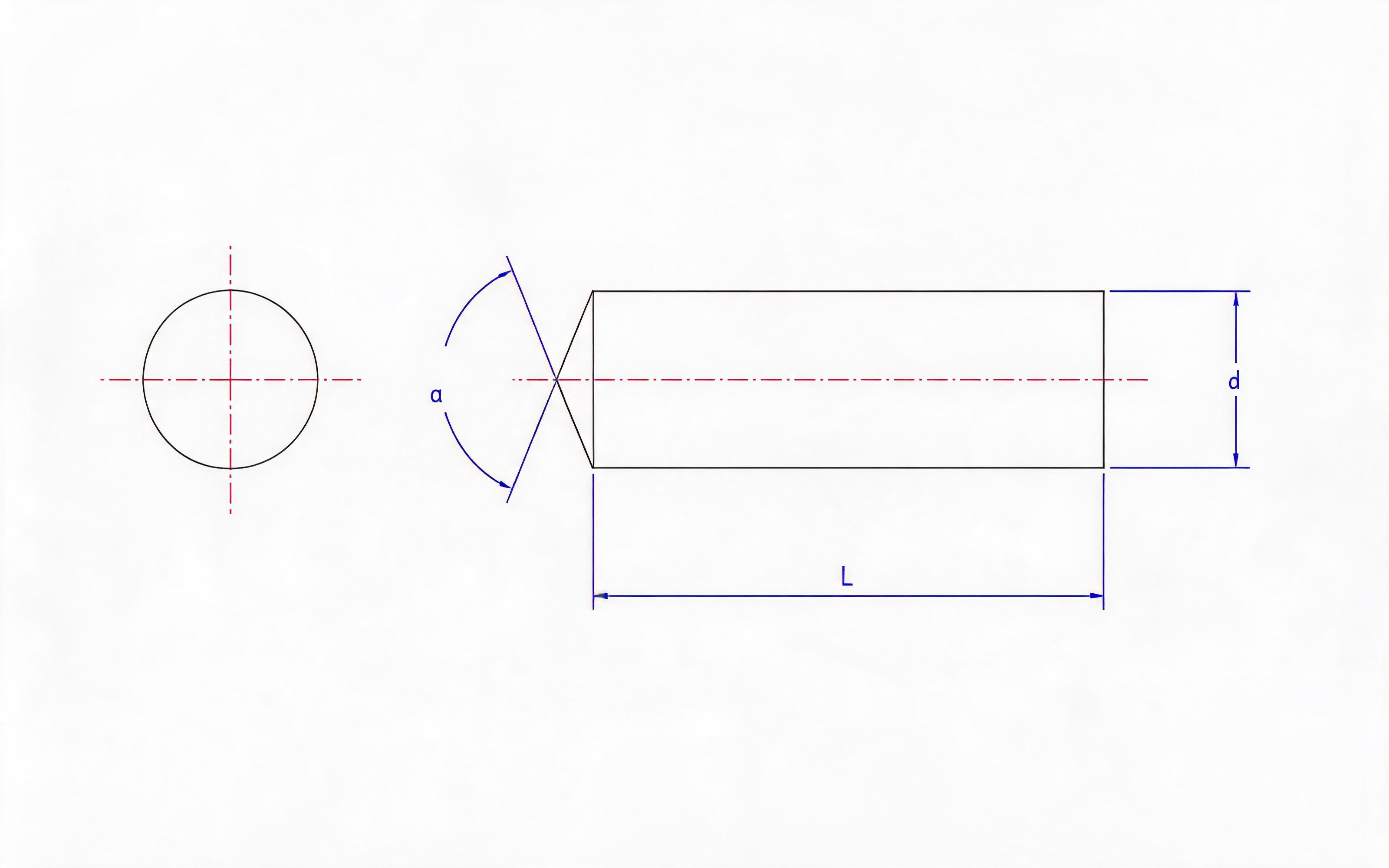 Welding Studs and Ceramic Ferrules for Arc Stud Welding (Type UD Unthreaded Studs) Table 4 Standard Drawing