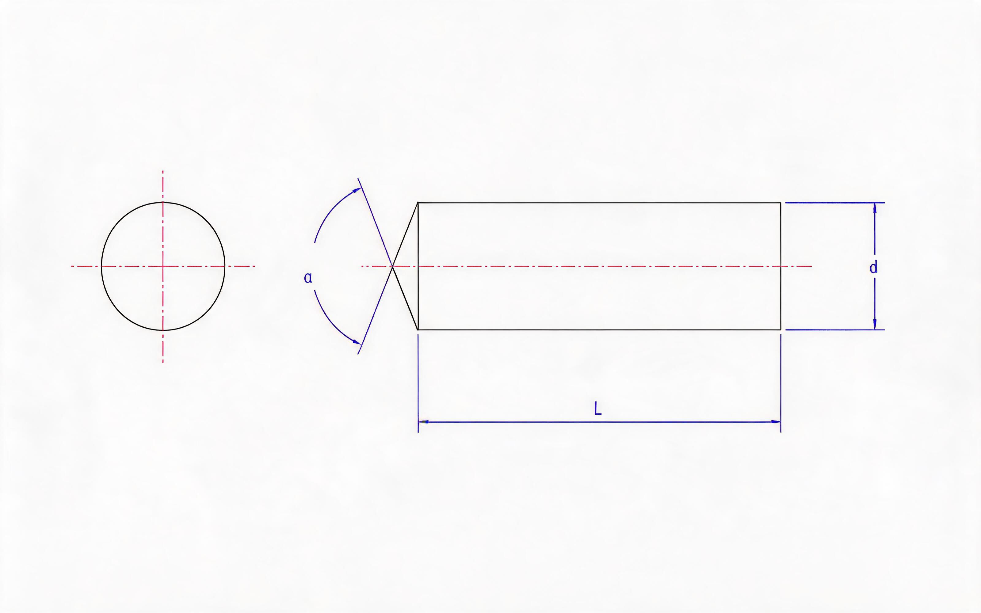 Welded Studs and Ceramic Ferrules for Arc Stud Welding (Type UD Unthreaded Studs) Standard Drawing