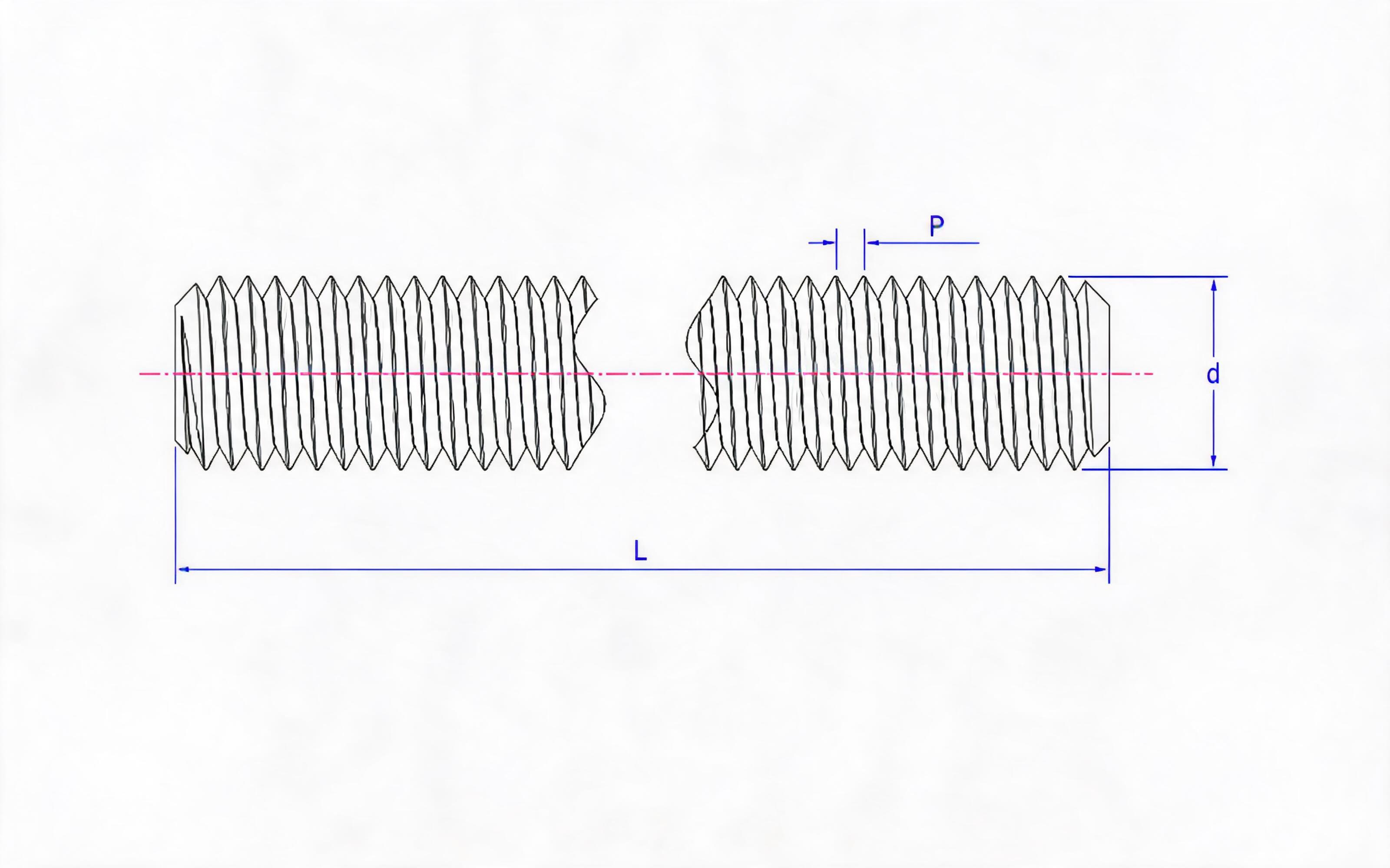 Rack of teeth Standard Drawing