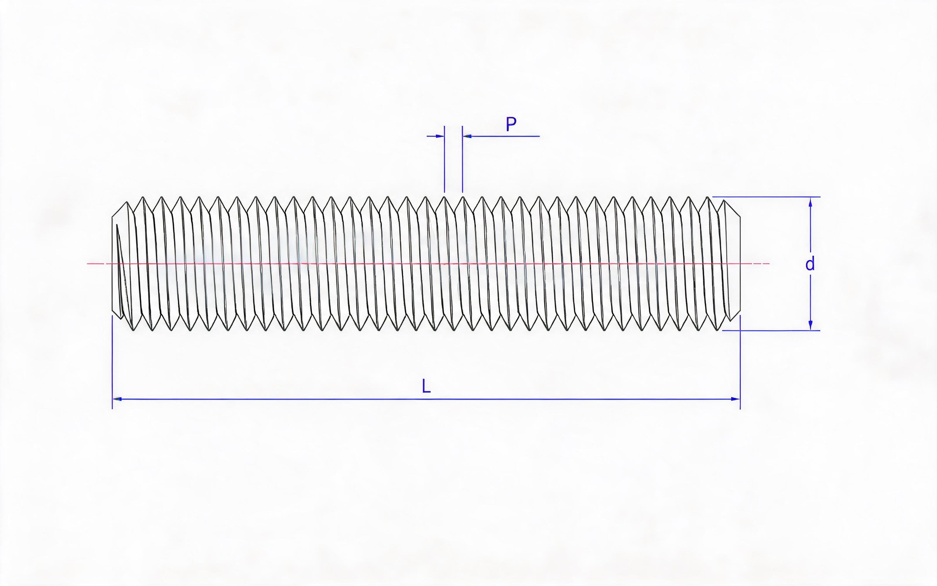 Interference fit bar Standard Drawing
