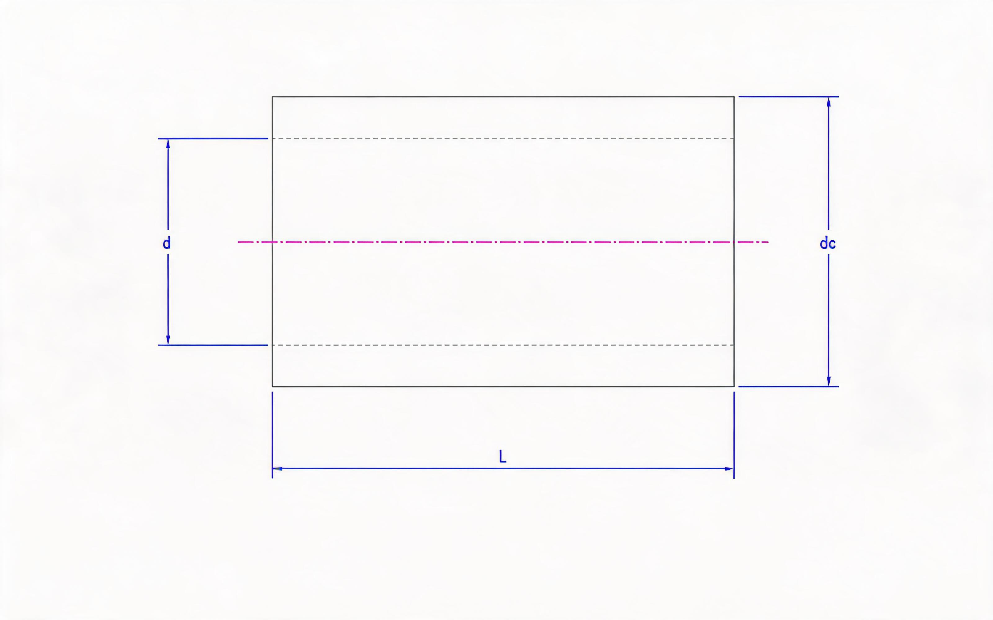 D-type bushing Standard Drawing