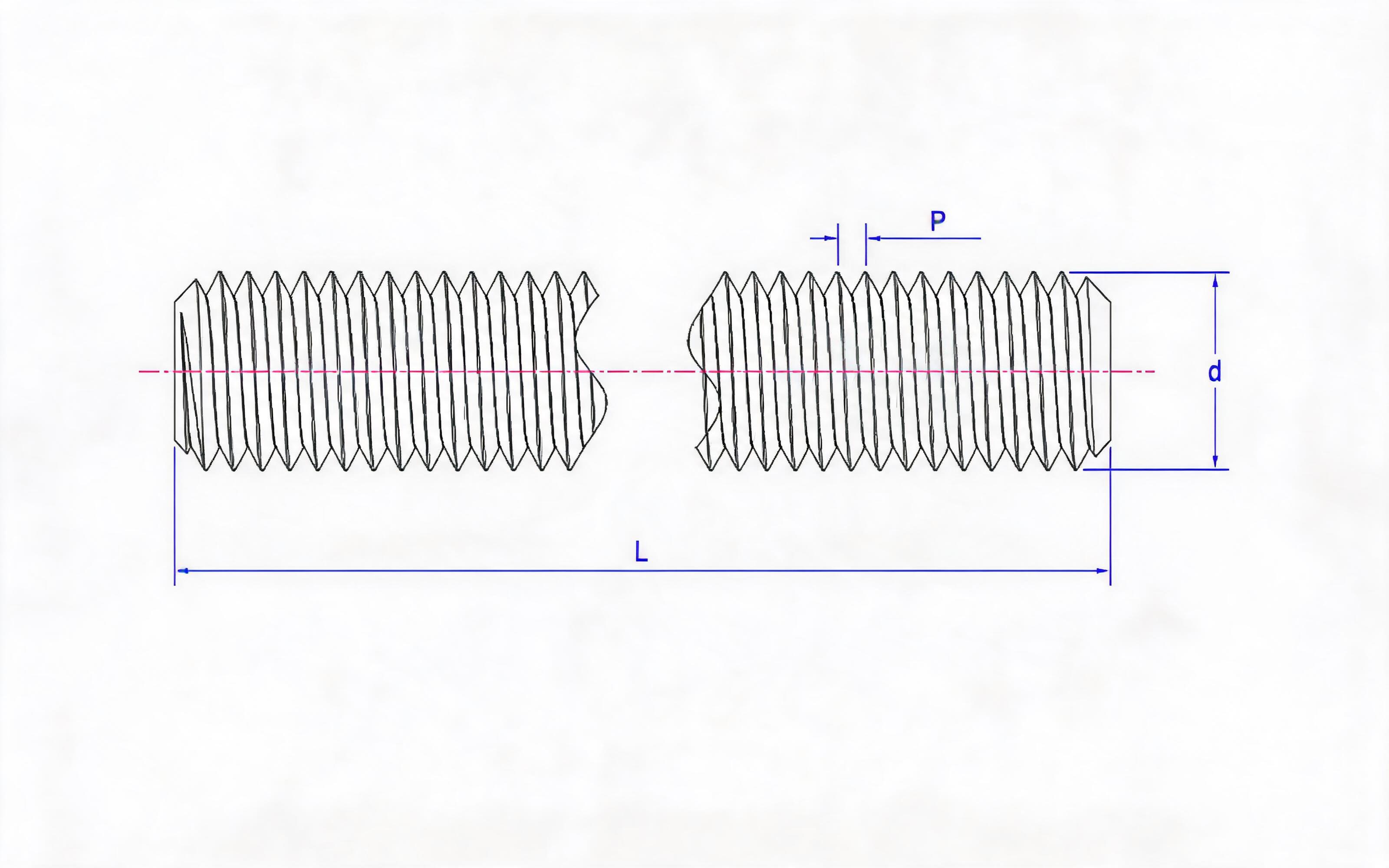 Rack of teeth Standard Drawing