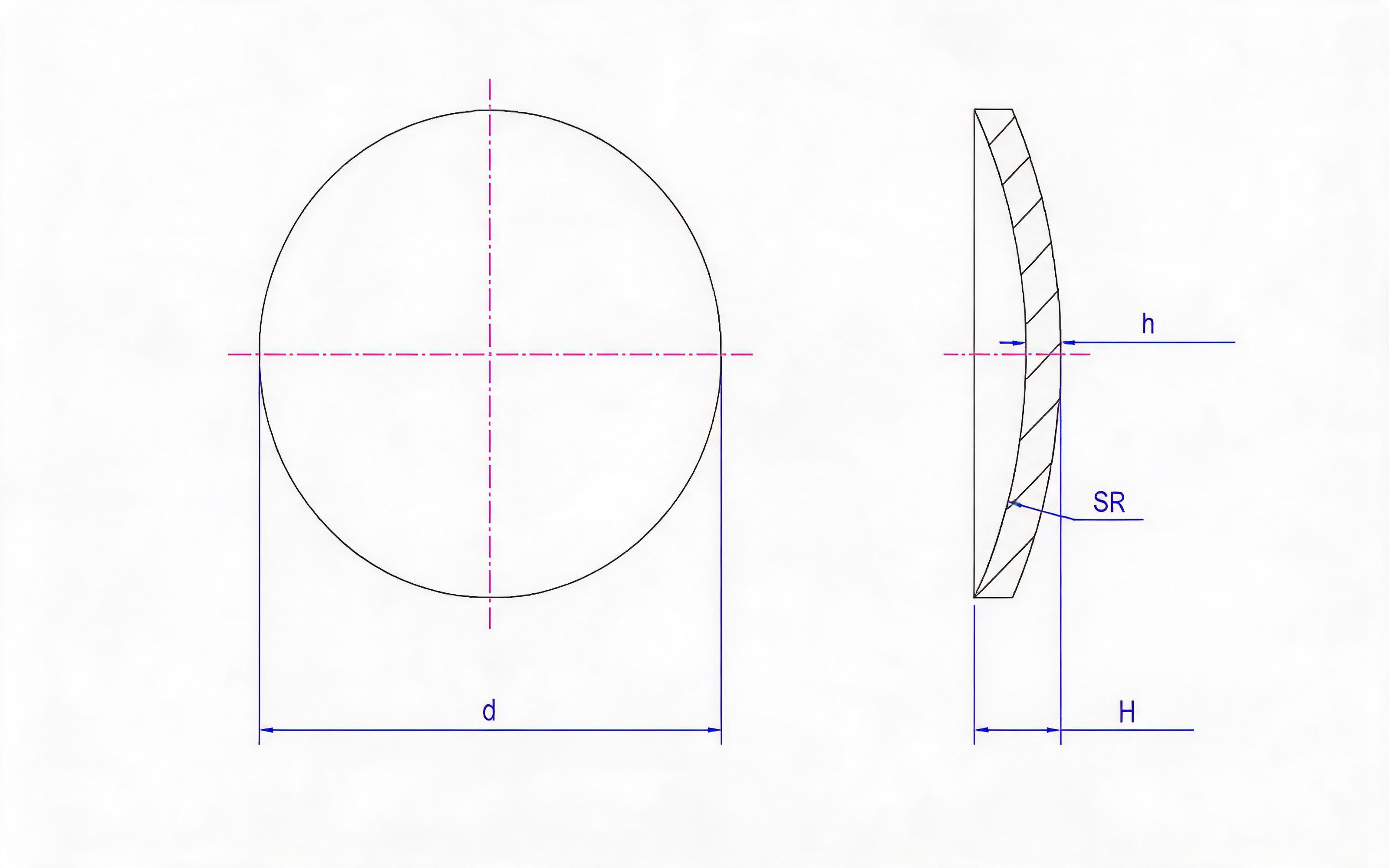 Sealing washer Standard Drawing