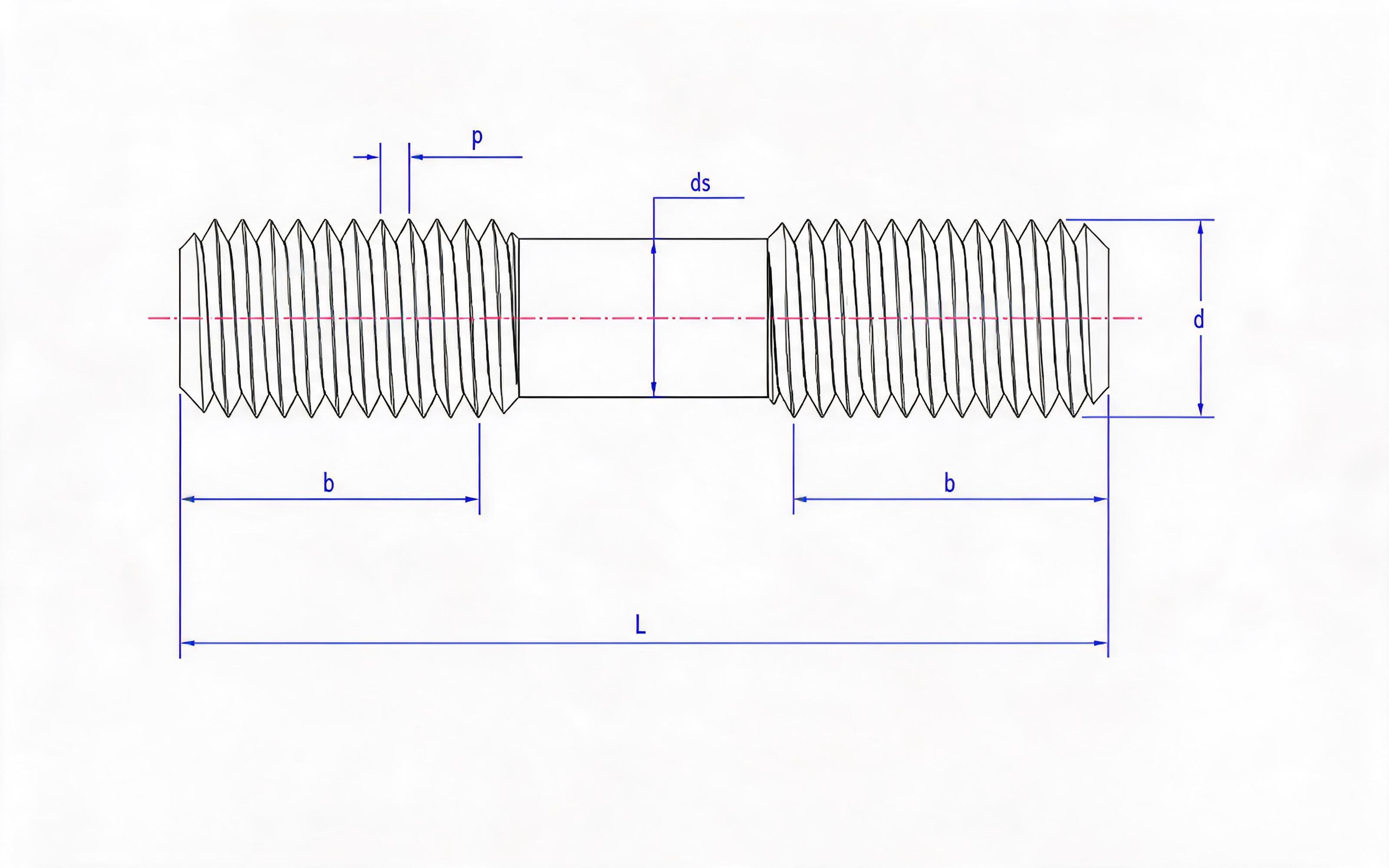Equal length stud Standard Drawing